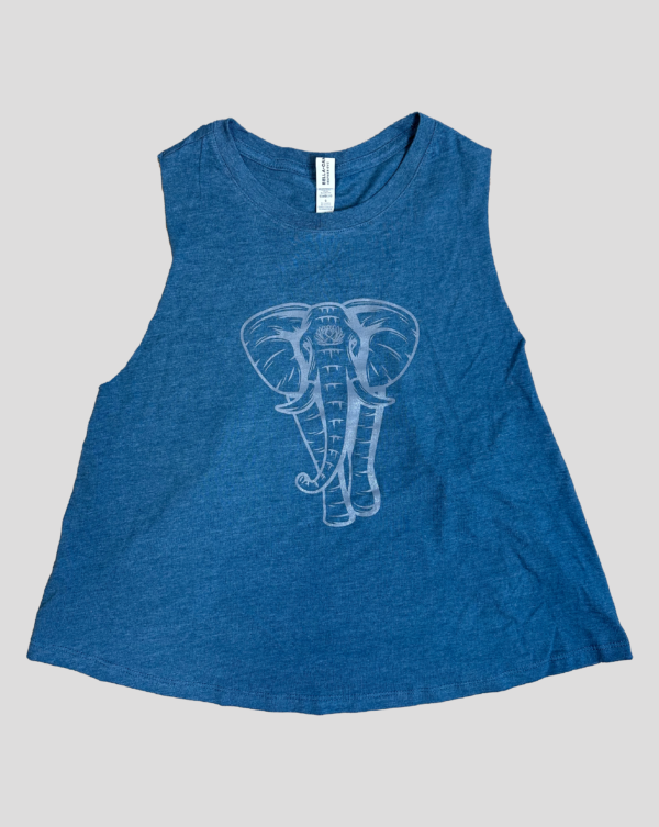 Sleeveless Women's Top - Sacred Elephant