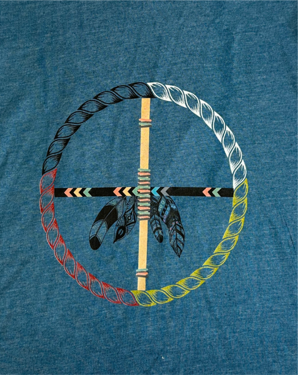 Short Sleeve Shirt with "The 4 Paths" Design - Image 2