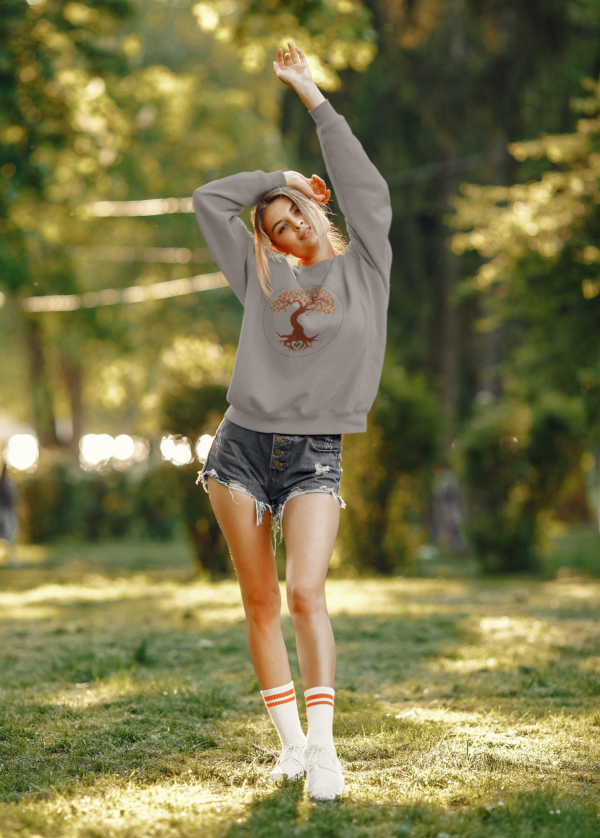 Women's Cropped Crewneck - Image 4